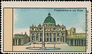 Immagine del venditore per Reklamemarke Peterskirche zu Rom venduto da Veikkos