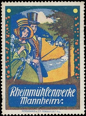 Seller image for Reklamemarke Rheinmhlenwerke for sale by Veikkos