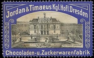 Imagen del vendedor de Reklamemarke Kgl. Schloss Linderhof a la venta por Veikkos