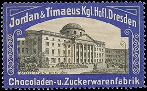 Imagen del vendedor de Reklamemarke Schloss Wilhelmshhe Kassel a la venta por Veikkos