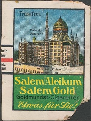 Image du vendeur pour Reklamemarke Salem Gold mis en vente par Veikkos