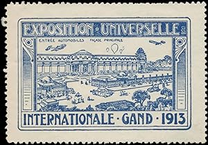 Reklamemarke Exposition-Universelle