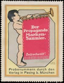 Bild des Verkufers fr Reklamemarke Der Propagandamarkensammler zum Verkauf von Veikkos