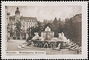Image du vendeur pour Reklamemarke Wittelsbacher Brunnen mis en vente par Veikkos