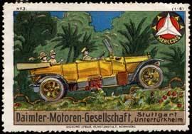 Reklamemarke Daimler-Motoren