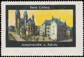 Seller image for Reklamemarke Josephskirche for sale by Veikkos