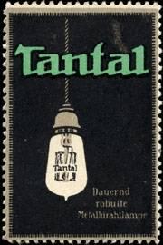 Seller image for Reklamemarke Tantal for sale by Veikkos
