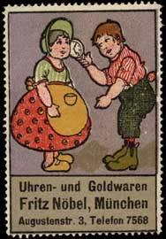 Seller image for Reklamemarke Uhren- und Goldwaren for sale by Veikkos