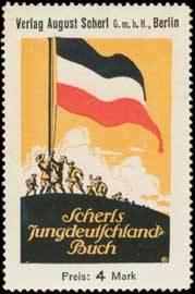 Seller image for Reklamemarke Scherls Jungdeutschlandbuch for sale by Veikkos
