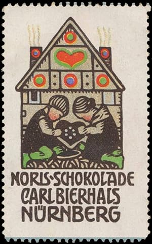 Seller image for Reklamemarke Pfefferkuchenhaus for sale by Veikkos