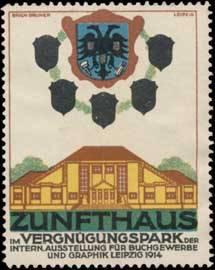 Seller image for Reklamemarke Zunfthaus for sale by Veikkos