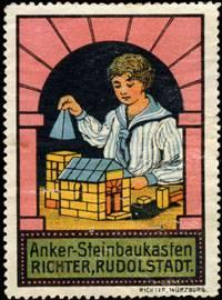 Seller image for Reklamemarke Anker - Steinbaukasten for sale by Veikkos