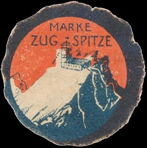 Seller image for Reklamemarke Waffeln Marke Zugspitze for sale by Veikkos