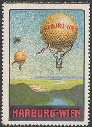 Reklamemarke Ballon