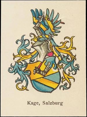 Imagen del vendedor de Reklamemarke Kage Wappen (Salzburg) a la venta por Veikkos