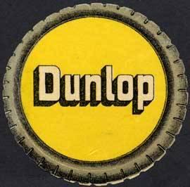 Image du vendeur pour Reklamemarke Dunlop Reifen mis en vente par Veikkos