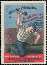 Seller image for Reklamemarke Bleiindustrie - Dichtungen for sale by Veikkos