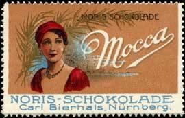 Seller image for Reklamemarke Noris - Schokolade Mocca for sale by Veikkos