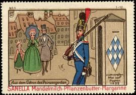 Image du vendeur pour Reklamemarke Aus dem Leben des Prinzregenten : Zum ersten Mal auf Posten 1839 mis en vente par Veikkos