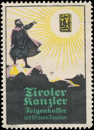 Immagine del venditore per Reklamemarke Tiroler Kanzler Feigenkaffee venduto da Veikkos