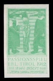 Seller image for Reklamemarke Passionsspiel for sale by Veikkos