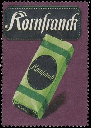 Seller image for Reklamemarke Kornfranck for sale by Veikkos