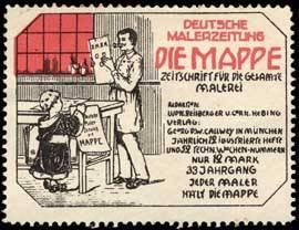 Imagen del vendedor de Reklamemarke Die Mappe a la venta por Veikkos