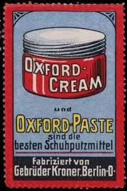 Seller image for Reklamemarke Schuhcreme Oxford-Paste for sale by Veikkos