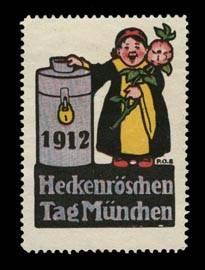 Seller image for Reklamemarke Heckenrschen Tag for sale by Veikkos