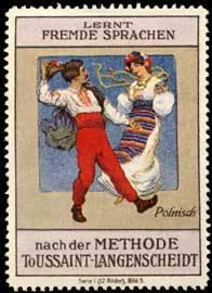 Image du vendeur pour Reklamemarke Polnisch Sprachfhrer mis en vente par Veikkos