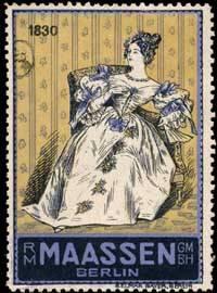 Imagen del vendedor de Reklamemarke Damen Mode 1830 a la venta por Veikkos