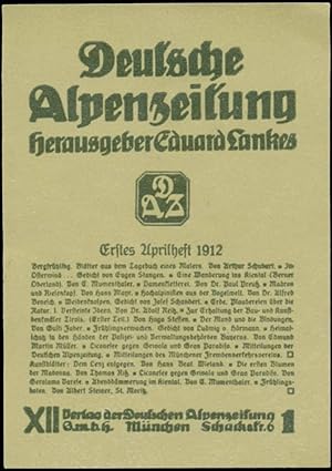 Seller image for Reklamemarke Deutsche Alpenzeitung for sale by Veikkos