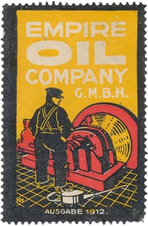 Immagine del venditore per Reklamemarke Empire Oil Company venduto da Veikkos