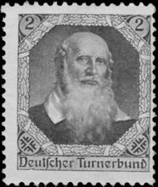 Bild des Verkufers fr Reklamemarke Friedrich Ludwig Jahn zum Verkauf von Veikkos