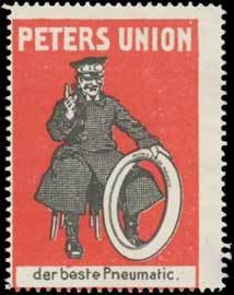 Seller image for Reklamemarke Peters Union for sale by Veikkos