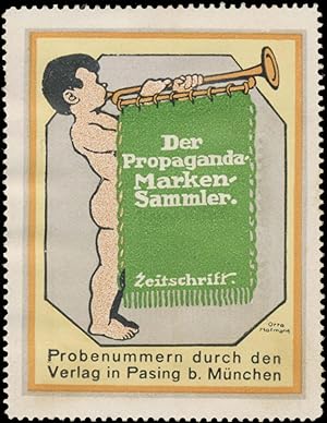 Bild des Verkufers fr Reklamemarke Der Propagandamarkensammler zum Verkauf von Veikkos