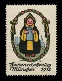 Seller image for Reklamemarke Heckenrschentag for sale by Veikkos