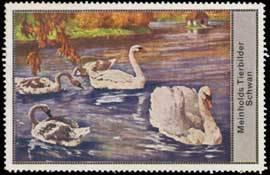 Seller image for Reklamemarke Schwan for sale by Veikkos