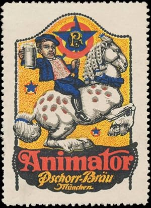 Seller image for Reklamemarke Animator Bier for sale by Veikkos