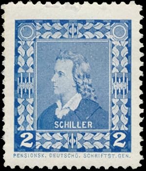 Immagine del venditore per Reklamemarke Friedrich Schiller venduto da Veikkos