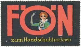 Seller image for Reklamemarke Fn zum Handschuhtrocknen for sale by Veikkos