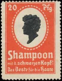 Seller image for Reklamemarke Shampoon mit dem schwarzen Kopf for sale by Veikkos