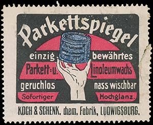Immagine del venditore per Reklamemarke Parkettspiegel venduto da Veikkos