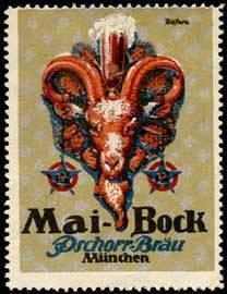 Seller image for Reklamemarke Mai-Bock for sale by Veikkos