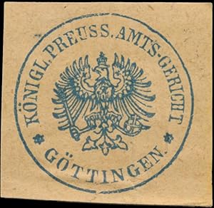 Seller image for Siegelmarke K.Pr. Amtsgericht Gttingen for sale by Veikkos