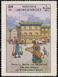 Seller image for Reklamemarke Berlin vor 100 Jahren for sale by Veikkos