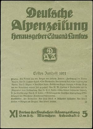 Seller image for Reklamemarke Deutsche Alpenzeitung for sale by Veikkos