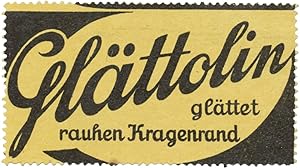 Seller image for Reklamemarke Glttolin glttet rauhen Kragenrand for sale by Veikkos