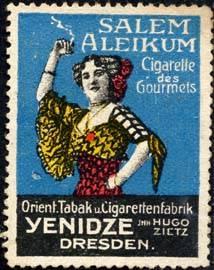 Image du vendeur pour Reklamemarke Salem Aleikum - Cigarette des Gourmets mis en vente par Veikkos