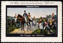 Image du vendeur pour Reklamemarke Der Morgen von Waterloo mis en vente par Veikkos